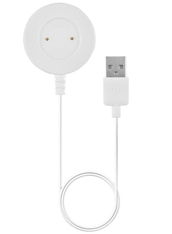 قاعدة شحن مغناطسية قوية  100سم لساعات هواوى جى تى 1 46 ملى / جى تى 2  46 مللى /هونر ماجيك 46 مللى /هونر جى اس برو/ هونر دريم  ابيض - Image 1