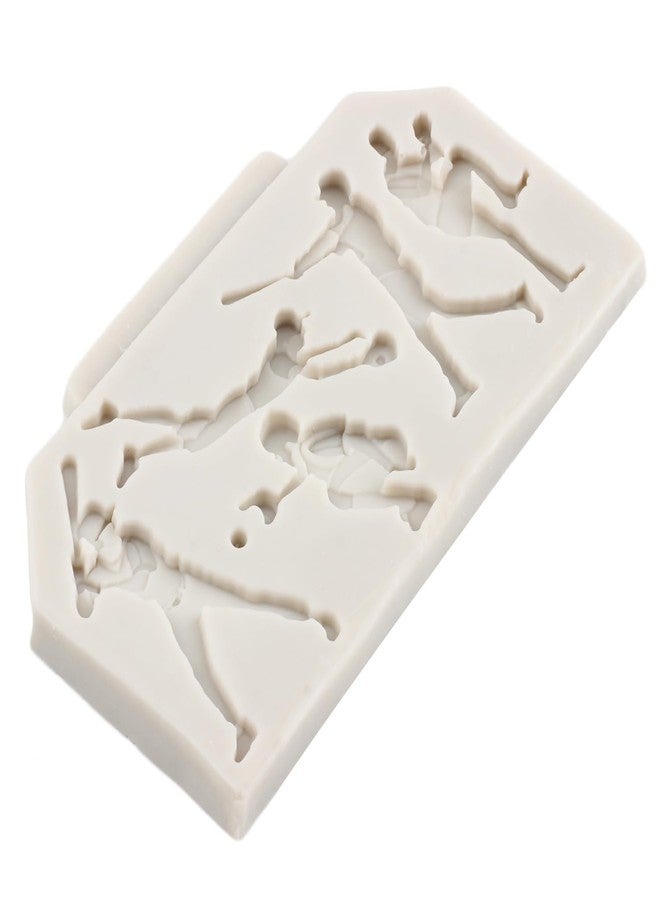 Sijiangmold Baseball Fondant Mold Baseball Softball Glove Silicone Mold For Cupcake Topper Cake Decorating Chocolate Candy Polymer Clay Gum Paste Set Of 4 - Image 5