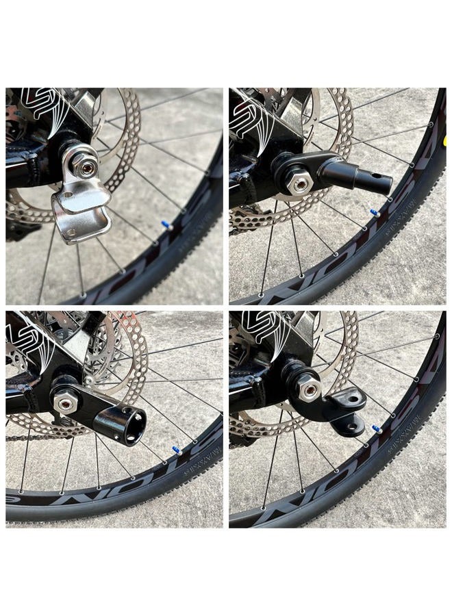 ODIER Bike Trailer Hitch Thru Axle Adapter 12mm Thru Axle with 1.0/1.5/1.75 Thread Pitch Shaft Length 167~185mm (M12-1.75-181mm) - Image 5