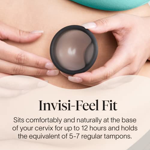 Cora Menstrual Disc | Reusable Period Disc | Wear Up to 12-Hours | Sustainable Alternative to Tampons/Pads | for Light/Heavy Flows | Leak Proof | Medical Grade Silicone | Eco-Friendly Feminine Hygiene - Image 3