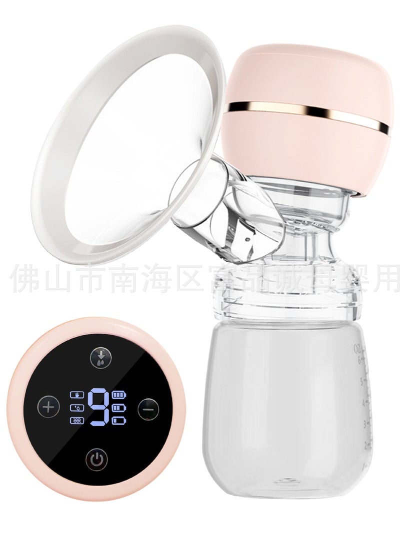 مضخة الثدي الكهربائية الكل في واحد مضخة الثدي الحلب التلقائي بالكامل كتم الصوت اليدوي - Image 1