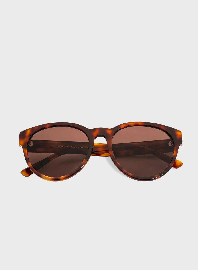 MESSYWEEKEND Rita Sophia Wayfarers Sunglasses