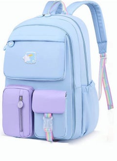 DURKU Large Capacity School Backpack Multifunction Casual Water Resistant Double Shoulder for Girls Kids Schoolbag  - Image 1