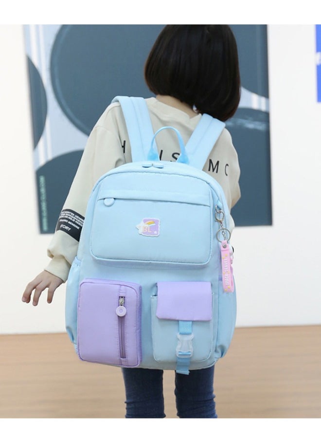 DURKU Large Capacity School Backpack Multifunction Casual Water Resistant Double Shoulder for Girls Kids Schoolbag  - Image 3