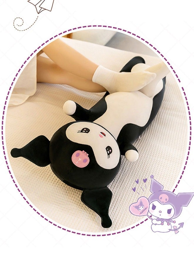 Cartoon Sanrio Kuromi long pillow sleeping pillow plush doll toy skin-friendly soft doll adult and child birthday gift (length 70 cm)  - Image 3