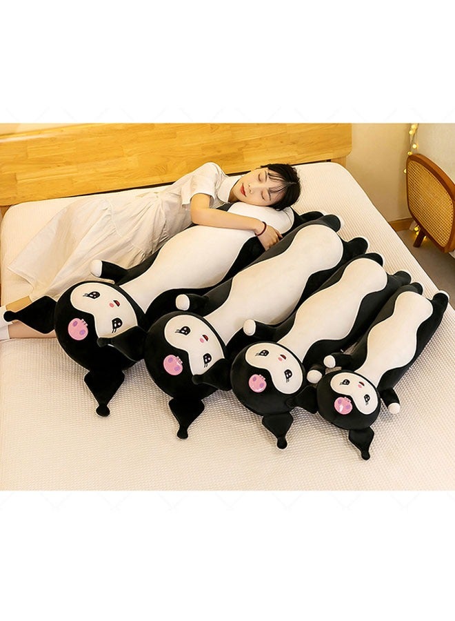 Cartoon Sanrio Kuromi long pillow sleeping pillow plush doll toy skin-friendly soft doll adult and child birthday gift (length 70 cm)  - Image 4