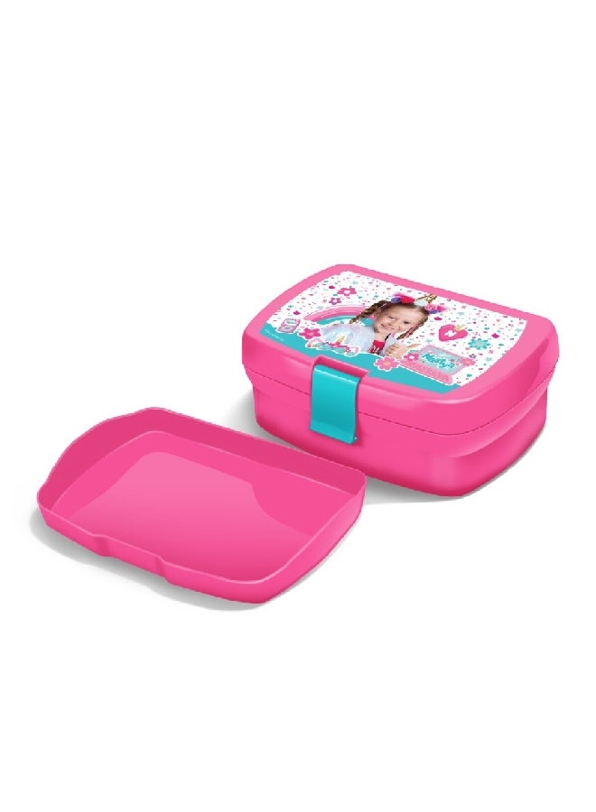 Nastya Sandwich Box with Inner Tray Pink 630 ml 112-11-2111