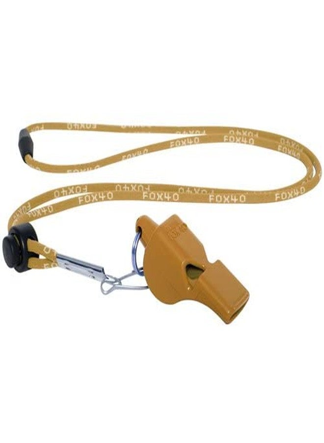 Fox 40 Original Fox 40 Mini Whistle with Lanyard, Neon Yellow - Image 5