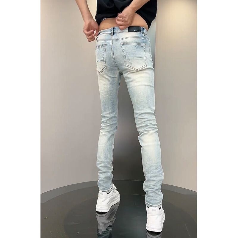 Unisex Classic Denim Jeans Loose Fit Daily Outdoor Wear - Image 3