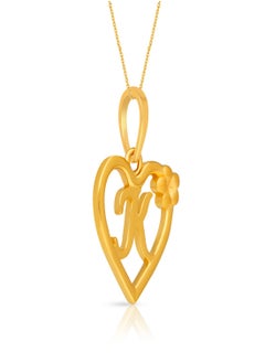 Malabar Gold and Diamonds 22k 916 Purity Gold Pendant for Women DZPN172KY  - Image 2