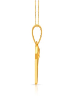 Malabar Gold and Diamonds 22k 916 Purity Gold Pendant for Women DZPN172KY  - Image 3