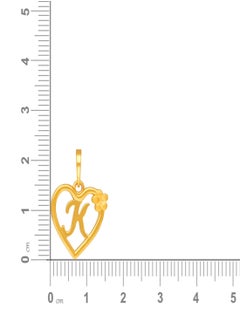Malabar Gold and Diamonds 22k 916 Purity Gold Pendant for Women DZPN172KY  - Image 5