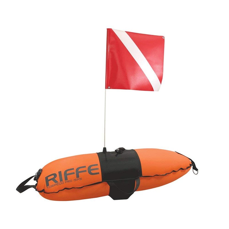 Riffe TORPEDO PRO Dive Float w/Flag - Image 1