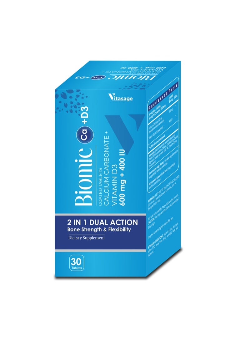 Biomic Ca+D3 Tablet 30's