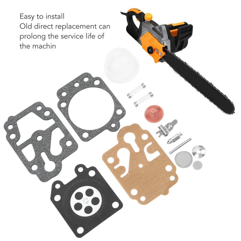 Carburetor Repair Diaphragm Gasket Kit Compatible with Walbro 40 5 44F 5 34F 36F 139F - Durable Paper Iron Rubber Replacement Parts for Lawn Mower Maintenance - Image 5