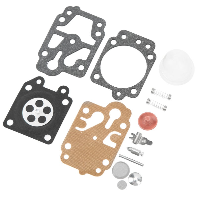 Carburetor Repair Diaphragm Gasket Kit Compatible with Walbro 40 5 44F 5 34F 36F 139F - Durable Paper Iron Rubber Replacement Parts for Lawn Mower Maintenance - Image 2