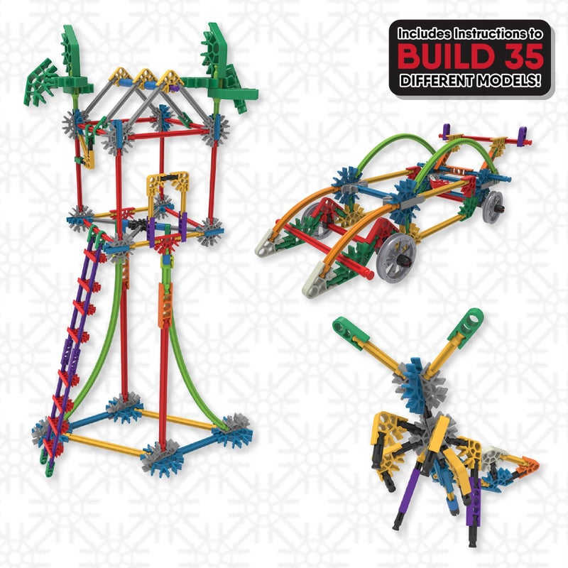 Basic Fun K’NEX Imagine: Click & Construct Value Set – 522 Pieces, 35 Models, STEM Learning Creative Construction Model for Ages 7+, Interlocking Building Toy for Boys & Girls, Adults - Image 3