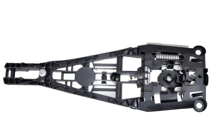 PT Auto Warehouse GM-3563-2FL - دعامة تقوية مقبض الباب الخارجي الخارجي فقط باللون الأسود - جهة السائق الأمامية اليسرى - Image 1