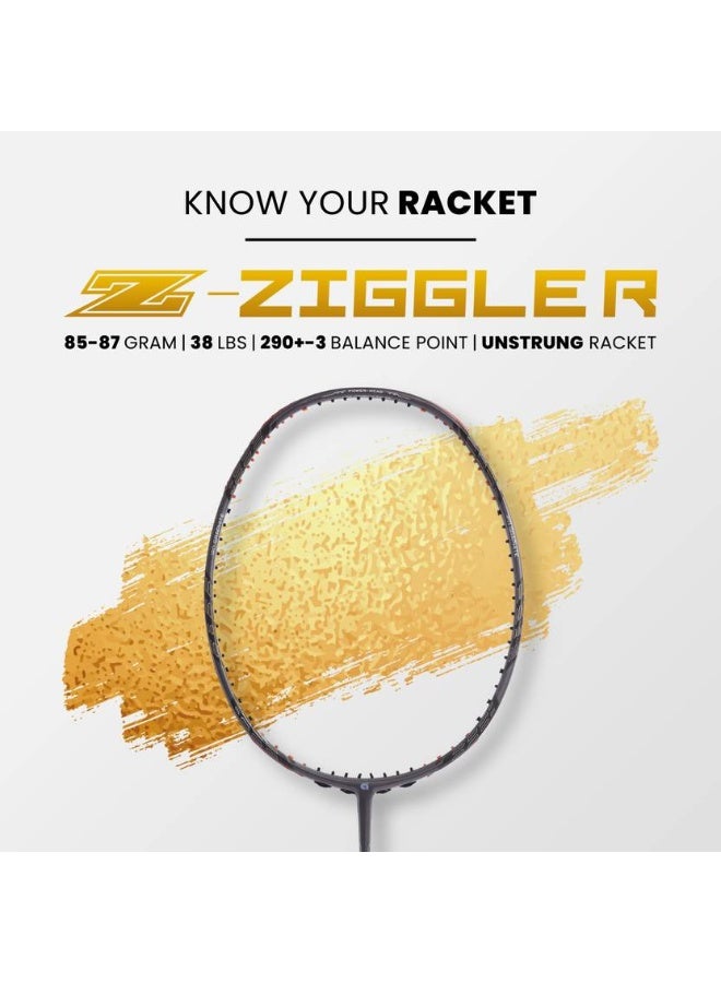 Apacs apacs Z-Ziggler Grey Unstrung Badminton Racquet  (Pack of: 1, 85 g)  - Image 3