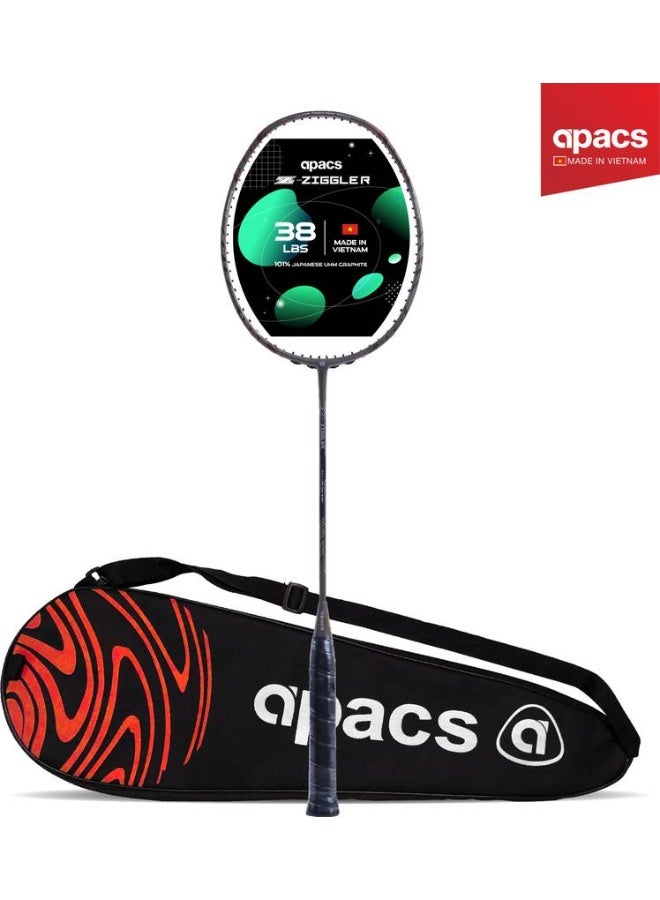 Apacs apacs Z-Ziggler Grey Unstrung Badminton Racquet  (Pack of: 1, 85 g)  - Image 2