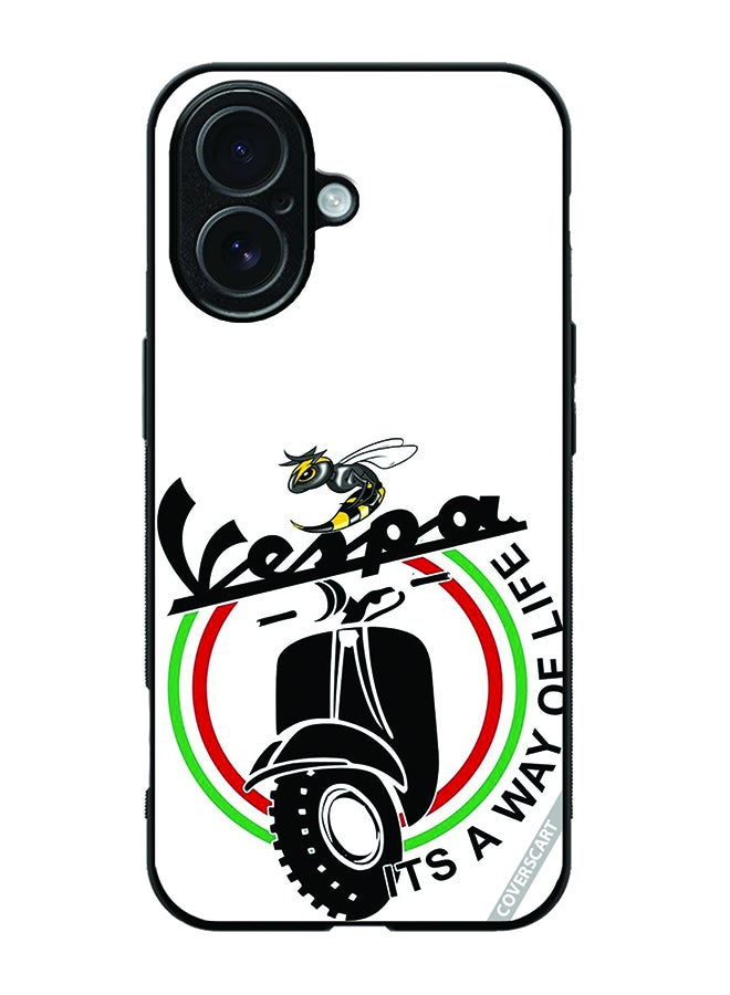 COVERSCART Protective Case Cover For Apple iPhone 17 Vespa Design Multicolour