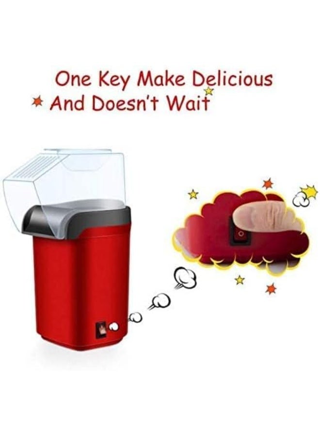 DUNISO Hot Air Popcorn Machine, Mini Electric Kids Kitchen Toy, Can Quickly Make Healthy Food In 2-3 Minutes, Oil-Free And Bpa-Free, Suitable For Home Theaters And Parties - Image 5