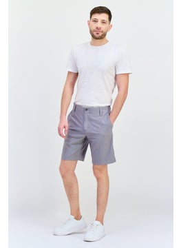 Adidas Men Sportswear Fit Outdoor Shorts, Grey  - Image 4