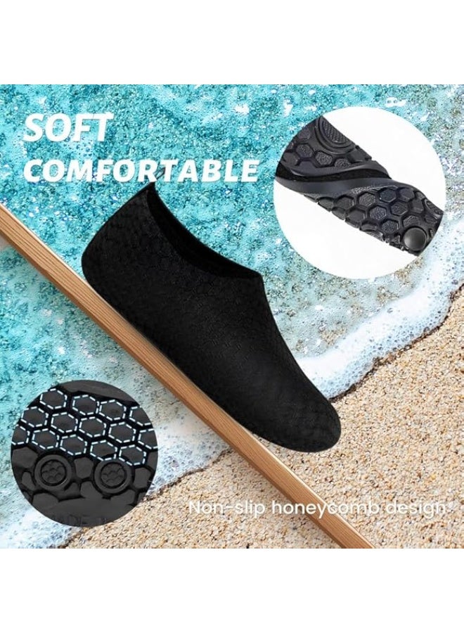 Lucky Kids Water Shoes for Men & Women Quick Drying Comfortable Non-Slip Aqua Socks for Beach Pool Yoga Footwear - Image 4