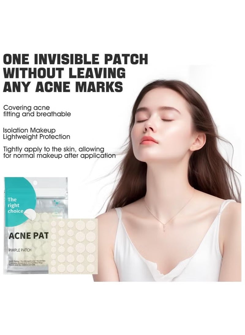 ATRJSZ Acne Pimple Patches,Hydrocolloid Acne Patch for Covering Face, Blemishes, Zits Absorbing Patch,Cosmetics Patch for Pimple Dots, Acne Treatment, Invisible Acne Spot Patches(150 Count) - Image 5