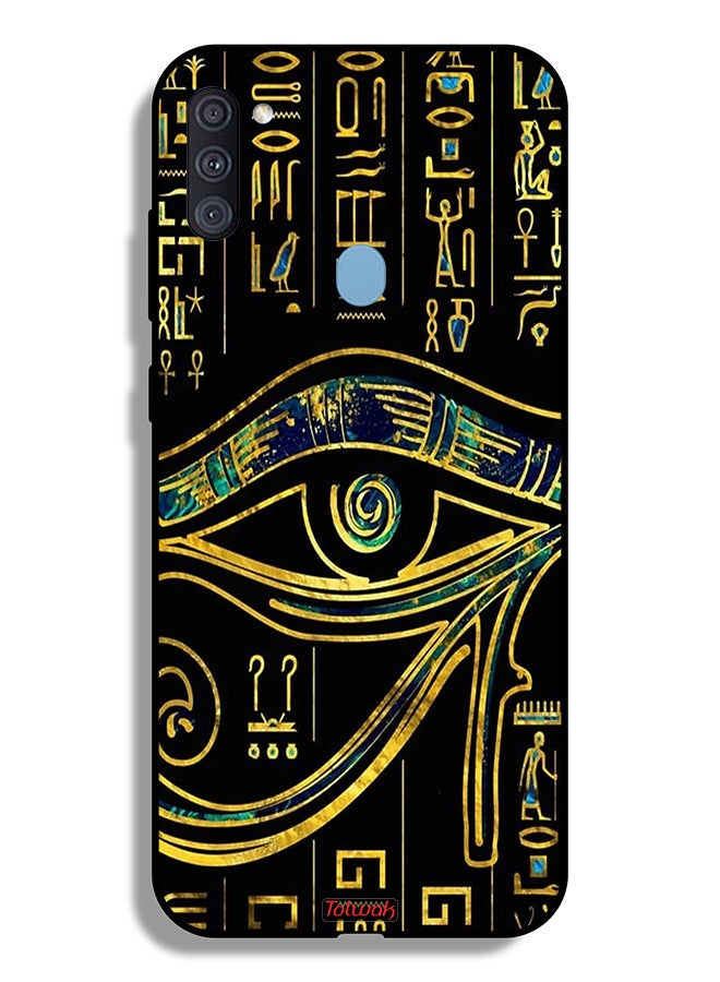 Tolwak Samsung Galaxy A11 Protective Case Cover Eye Artwork - Image 1