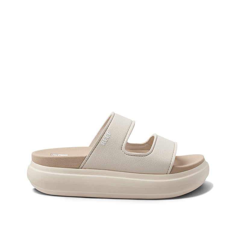 REEF Cushion Bondi 2 Bar Womens Slide Sandal, Lightweight and Supportive Footbed, Water Friendly, Vintage/Oasis, 8 - Image 5