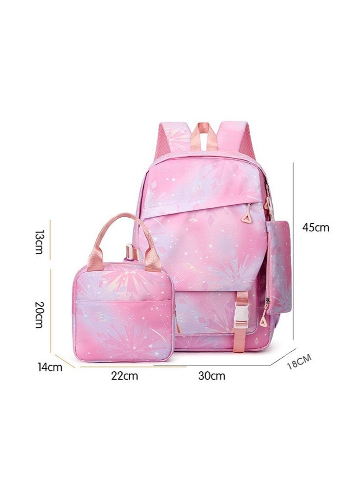 bluey backpack pencil case satchel three-piece suit for primary and middle school students lightweight shoulder outdoor trend backpack - Image 4