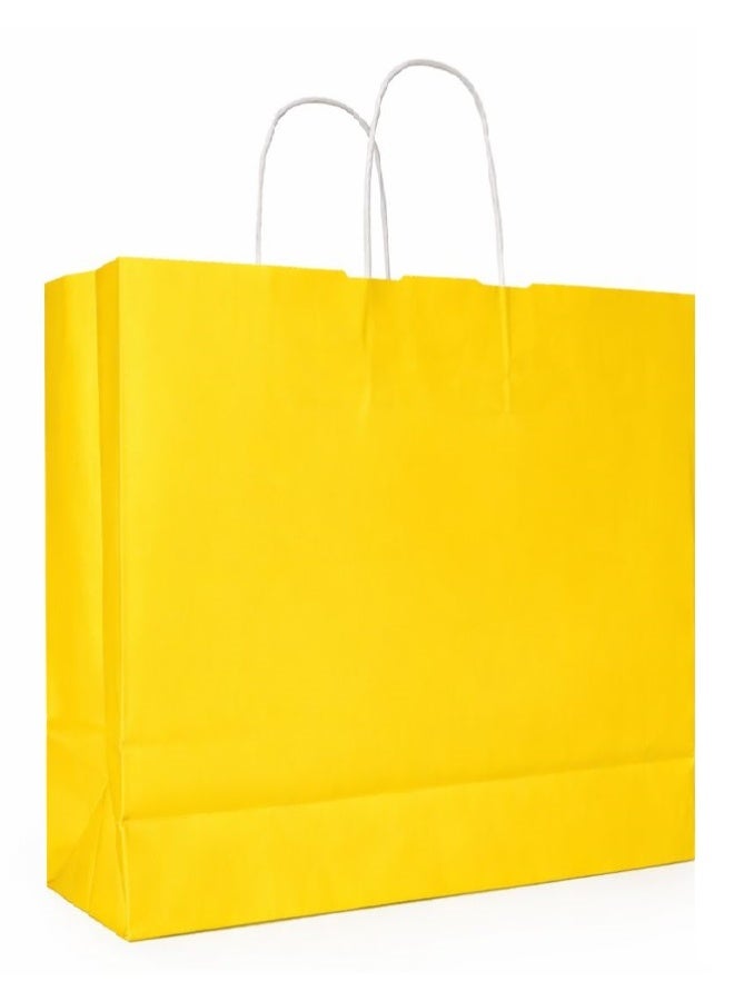 Yellow Paper Bag 25 pcs / 41*41*12 - Image 1