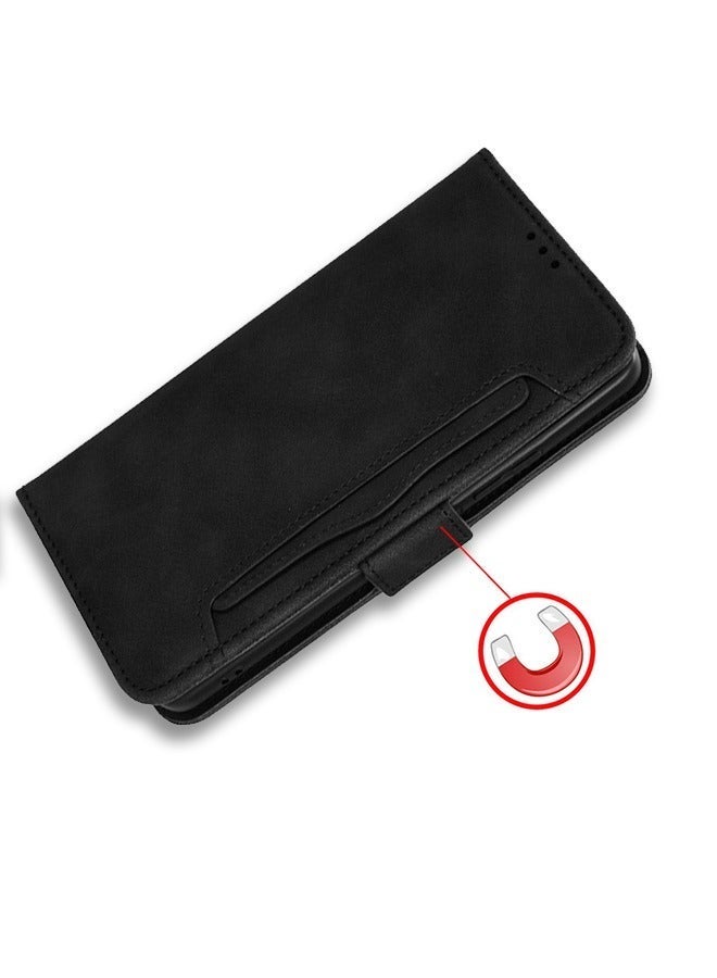 X-level Xiaomi 13T/13T Pro/Redmi K60 Ultra Case Cover Soft Quality Leather Flip Folio Wallet with Card Slots Holder Stand Back Cover Drop-Proof Shock-Proof Protective Cell Phone Back Accessories Protection - Image 2