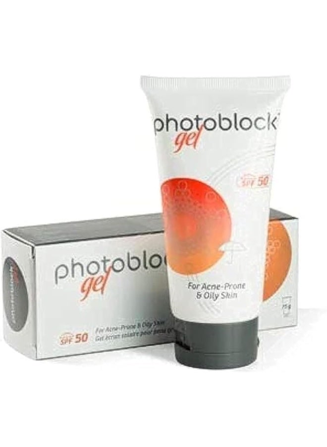 Derma Pella Photoblock Gel SPF50 Sunscreen for Acne-Prone and Oily Skin 75g / 2.65oz - Image 1