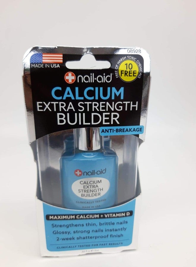 NAIL-AID Calcium Extra Strength Builder Hardener 0.55 Fluid Ounce - Image 1