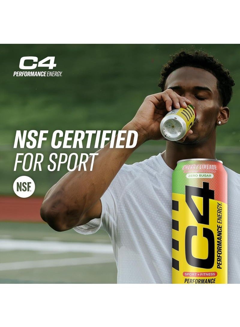 C4 مشروب الطاقة بنكهة الكرز والليمون - Image 2