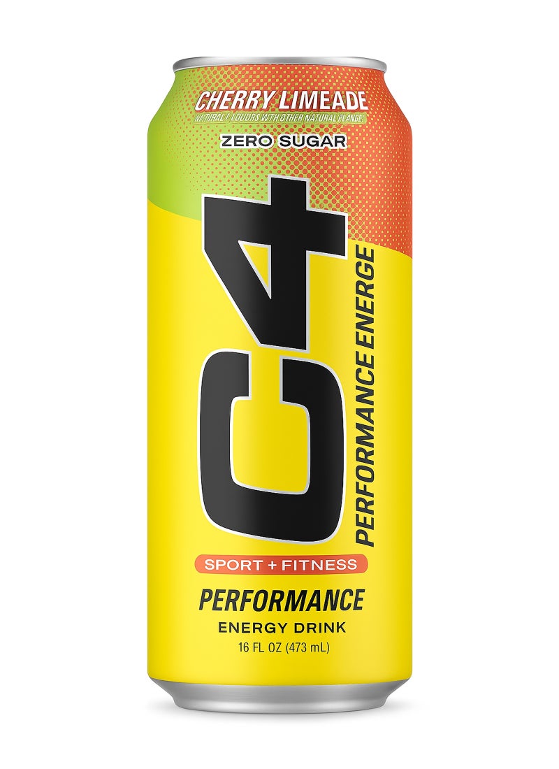 C4 مشروب الطاقة بنكهة الكرز والليمون - Image 1
