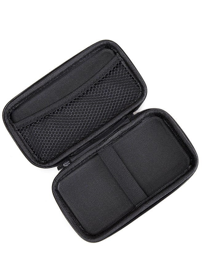 CATANES Carbon Fiber Pattern Carrying Case for Power Banks Organizer Case Portable Electronic Pouch Gadget Bag for MacBook Power Adapter Cable Stylus Pen SD Card Charger Mouse Power Bank USB Flash Drive  - Image 5
