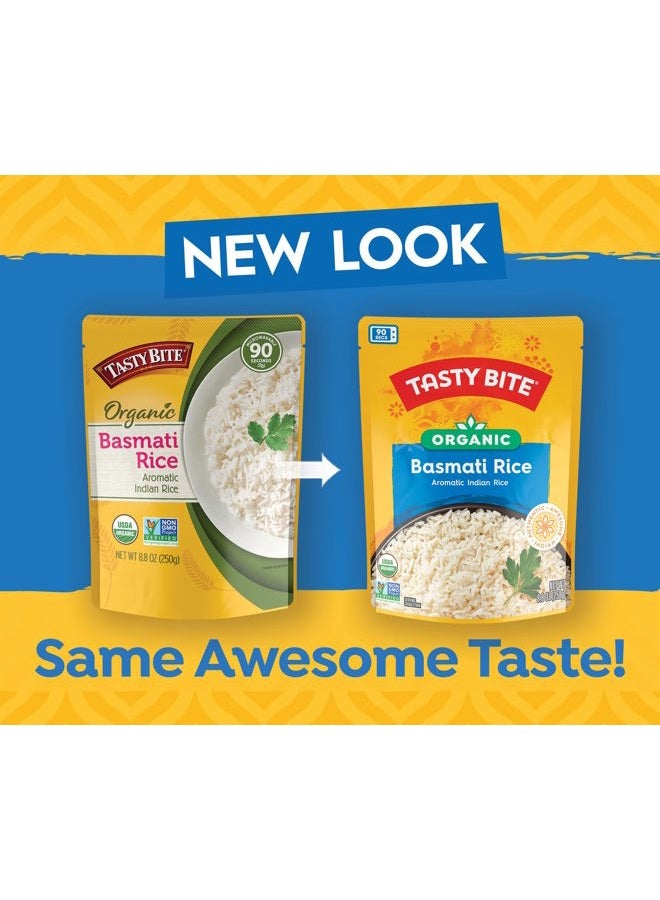 Tasty Bite تستي بايت، أرز بسمتي عضوي، 8.8 أونصة - Image 2