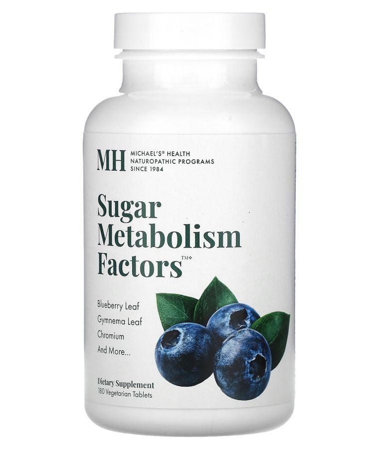 MICHAEL'S Sugar Metabolism Factors 180 Vegetarian Tablets