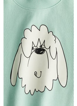 H&M Printed Sweatshirt  - Image 2
