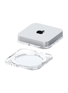 Excefore Desktop Stand For Mac Mini And Mac Studio Two Sided Pmma Transparent Anti Slip Holder Dissipation And Dust Proof Base Is Suitable For Mac Mini M1 M2 Host Accessories  - Image 1