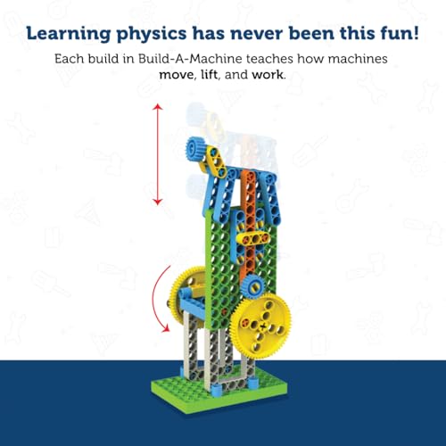 Blix Build-A-Machine STEM Kit for Kids 5+ Years, Educational Toy to Learn Mechanical Movements - Image 2