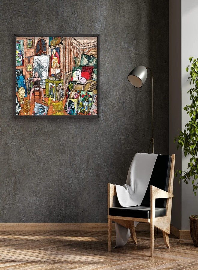 Antelope - 1000 Piece Puzzle for Adults, Pablo Picasso Studio Jigsaw Puzzles 1000 Pieces, High Resolution, Matte Finish, Smooth Edging, No Dust Creative Artistic Puzzle - Image 4