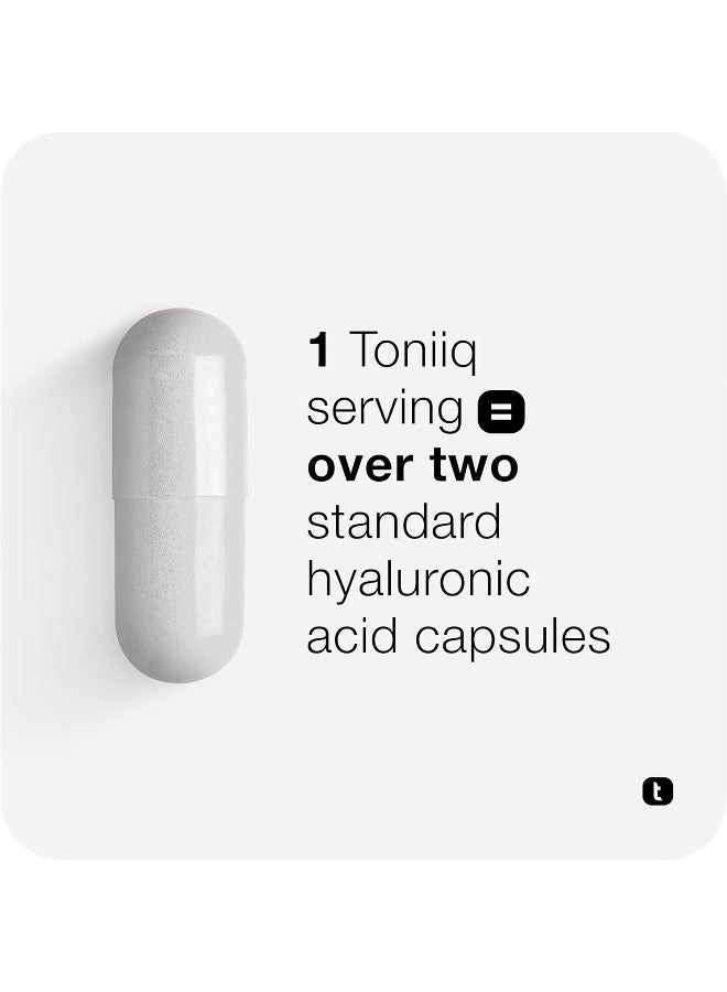 Toniiq Ultra High Purity Hyaluronic Acid Capsules - 360 Count - Image 4