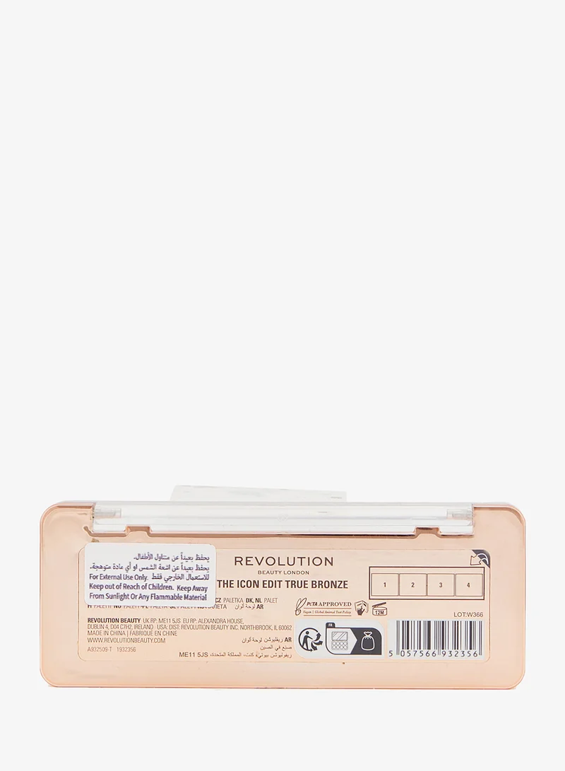 ميكب ريفوليوشن باليت ظلال العيون ميني ترو آيكون برونزي ٠.٧ جرام