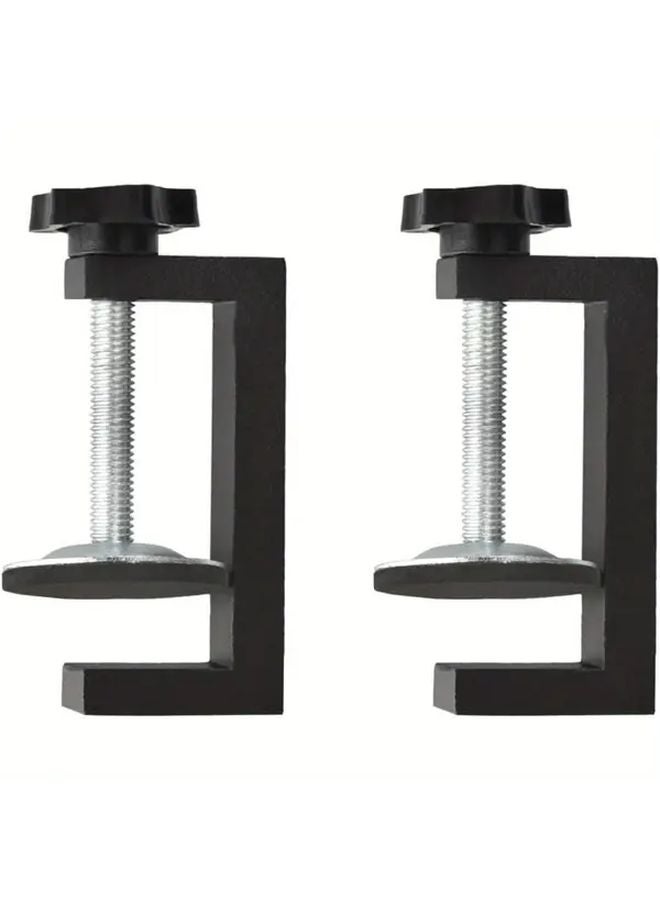 2pcs Heavy Duty 2 Inch C Clamps Adjustable Jaw Metal Woodworking Tool For DIY - Image 1