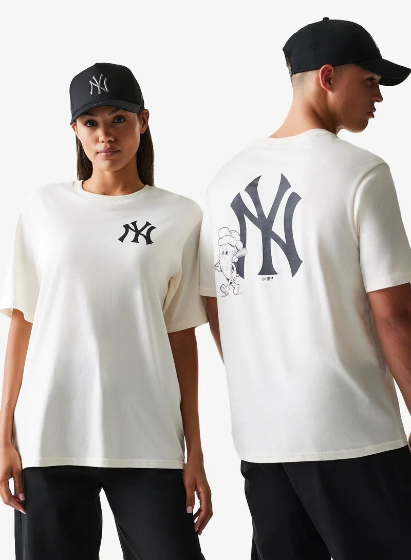 New York Yankees Mlb Food Graphic T-Shirt