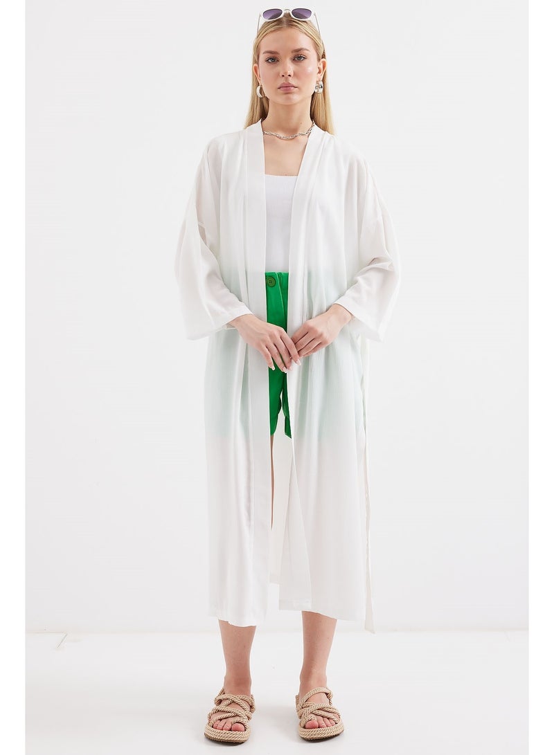 Summer Kimono With Slit  - Image 2